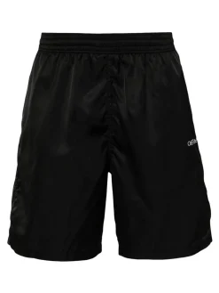 Shorts costume con coulisse con motivo frecce