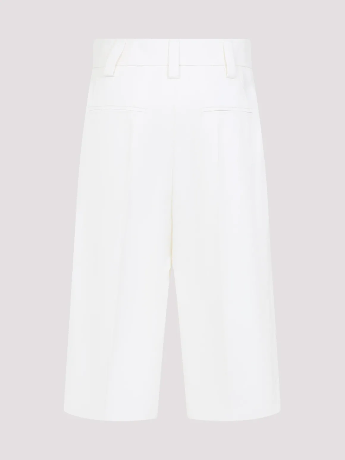 Shorts di bermuda di cotone