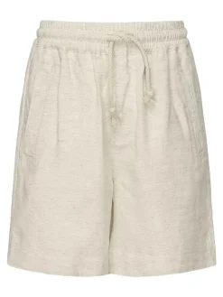 Shorts di bermuda di lino