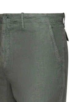 Shorts di bermuda di lino