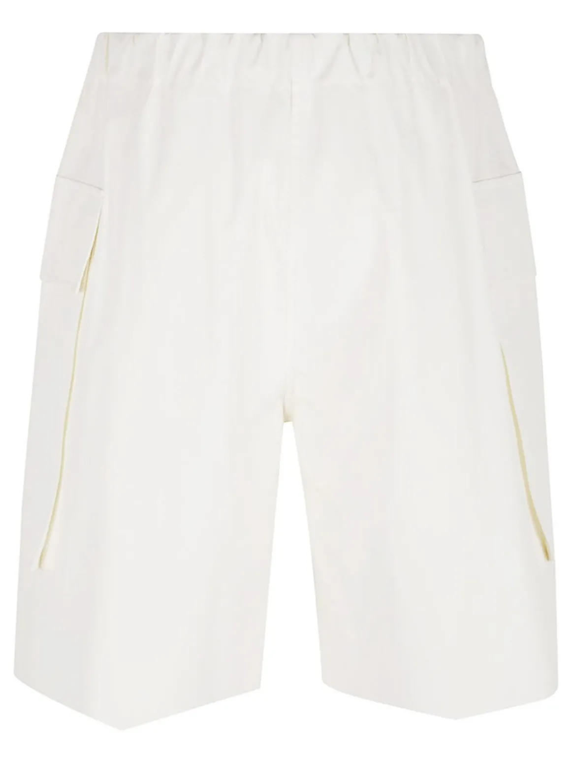 Shorts di cotone bianco