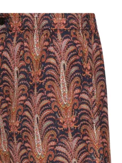Shorts di cotone con stampa grafica