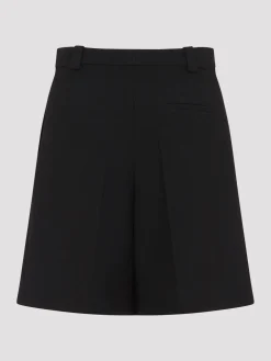 Shorts di lana vergine