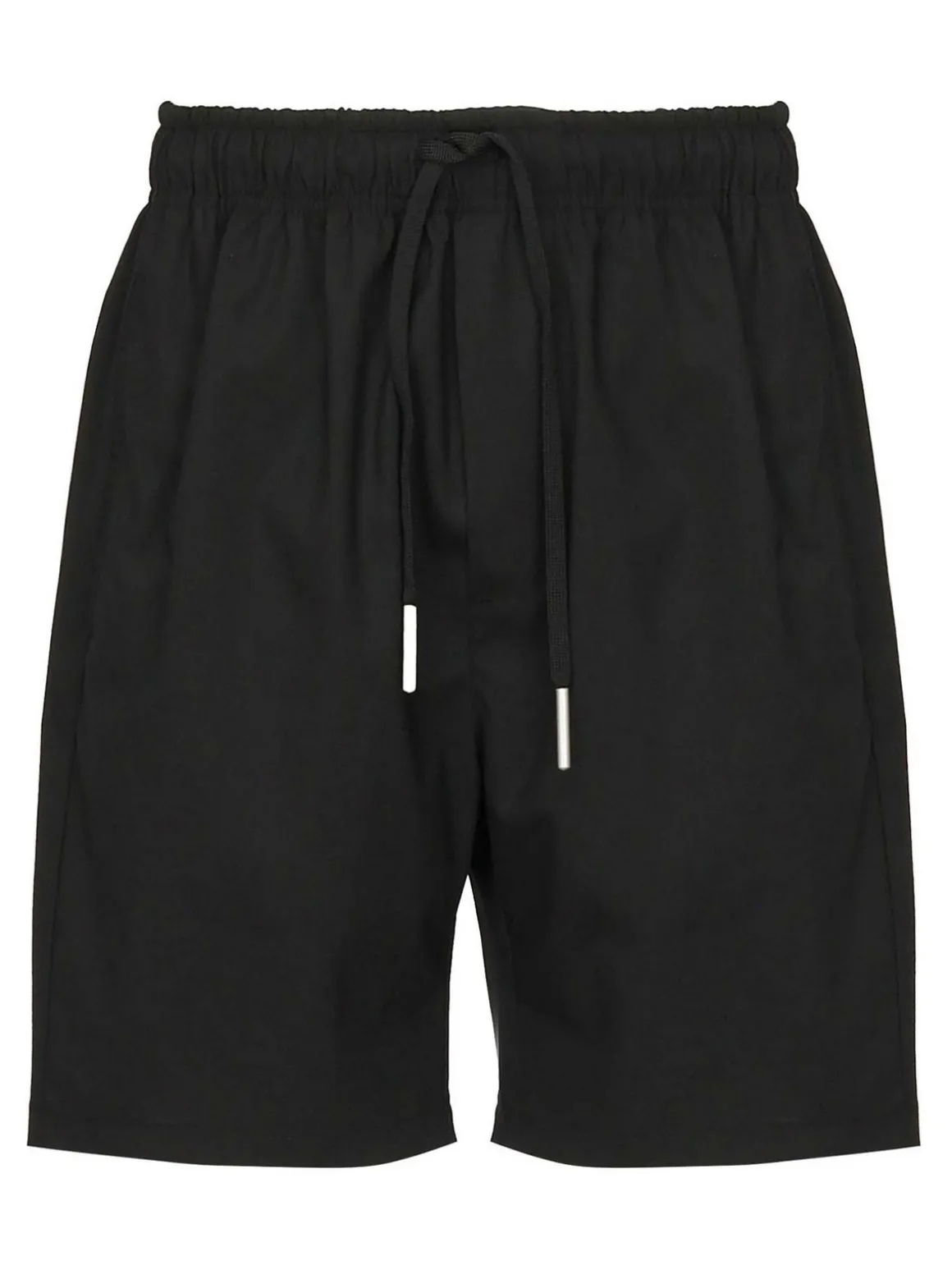 Shorts in lino e miscela di cotone