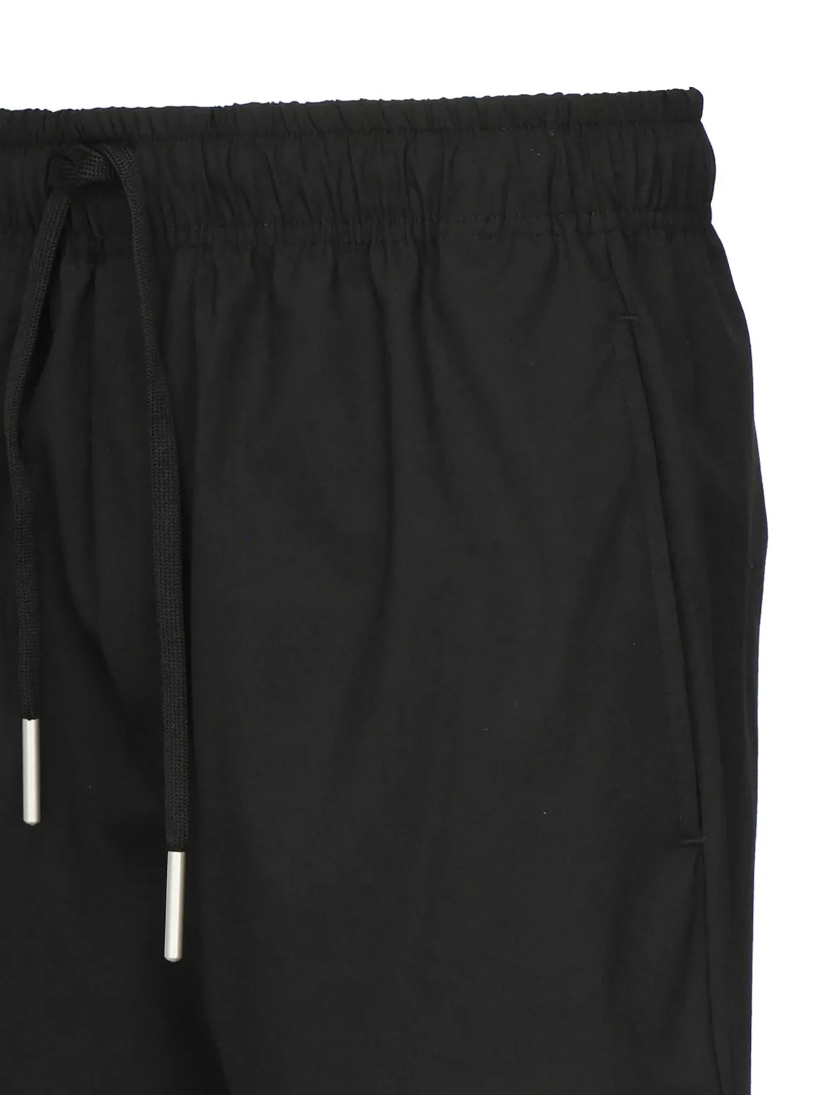 Shorts in lino e miscela di cotone