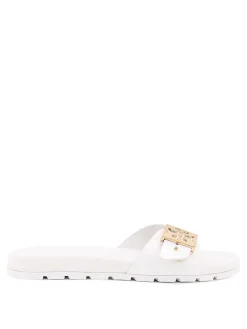 Slide Buckle In Vernice