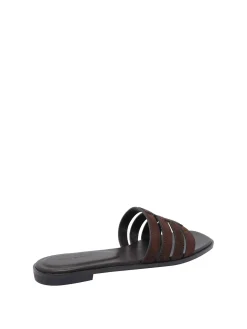 Slide gabbia marrone ines