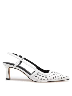 Slingback Alora In Pelle Colore Bianco