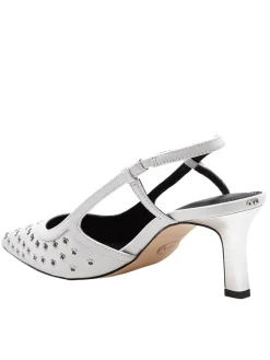 Slingback Alora In Pelle Colore Bianco