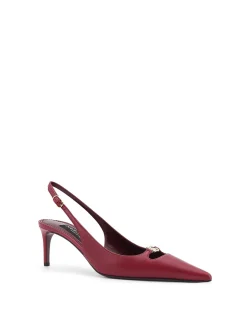 Slingback Decollet In Pelle