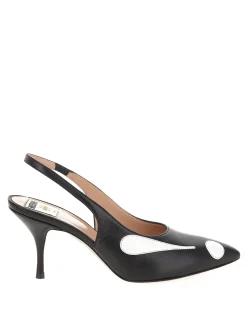 Slingback in nappa