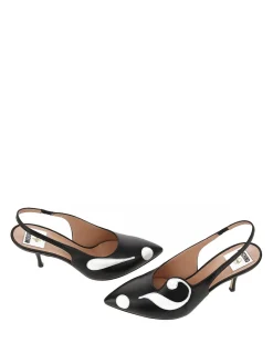 Slingback in nappa