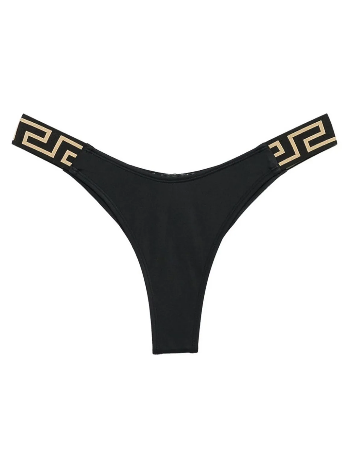Slip bikini con dettaglio greca