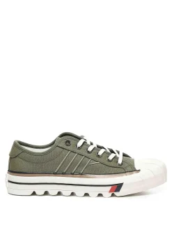 Sneaker a bassa cima con piattaforma