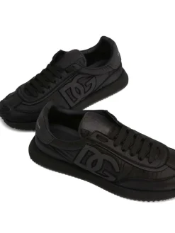 Sneaker a cuscino DG a materiali misti