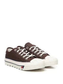Sneaker basse con piattaforma