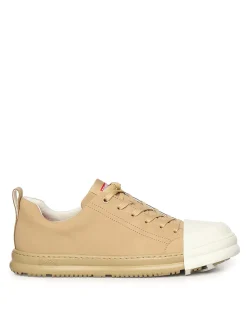 Sneaker beige di giunzione