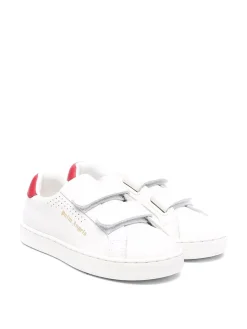 Sneaker Con Cinturino In Pelle Di Vitello