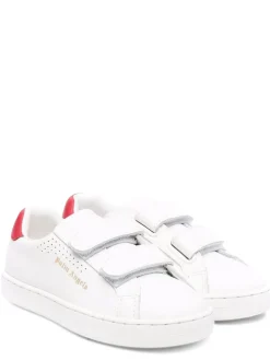 Sneaker Con Cinturino In Pelle Di Vitello