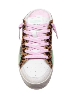 Sneaker Deluxe Sabot in glitter rosa