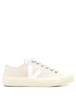 Sneaker di tela beige