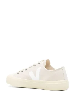 Sneaker di tela beige
