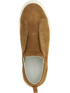 Sneaker in pelle scamosciata