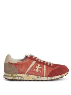 Sneaker Lucy Red in pelle rossa