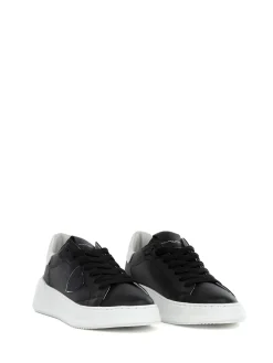 Sneaker Tres Temple Low Donna Nera