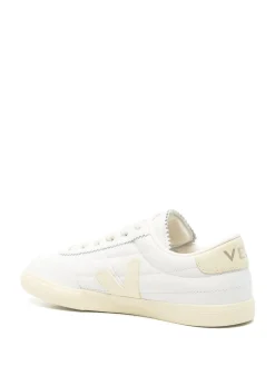 Sneaker unisex in pelle in bianco