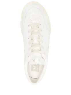 Sneaker unisex in pelle in bianco