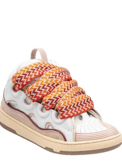 Sneakers Curb In Pelle