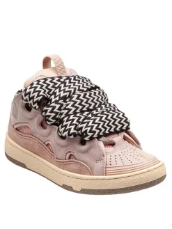 Sneakers Curb In Pelle