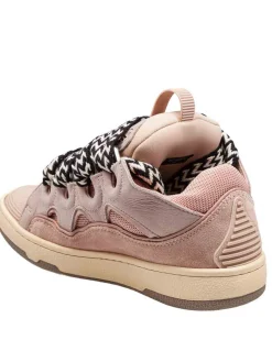Sneakers Curb In Pelle
