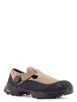 Sneakers Pala In Suede Con Dettaglio Cut-Out