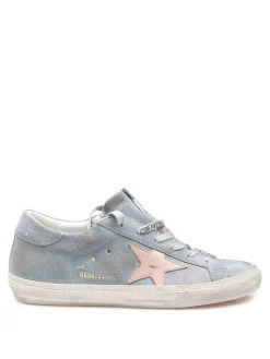 Sneakers Super Star In Camoscio