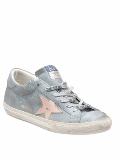 Sneakers Super Star In Camoscio