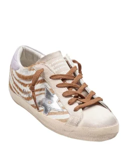 Sneakers Super Star In Camoscio