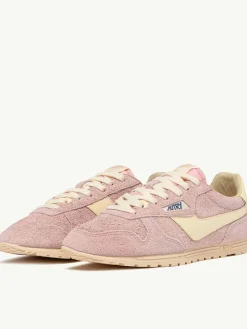 Sneakers Windspin in suede e pelle
