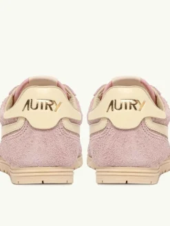 Sneakers Windspin in suede e pelle