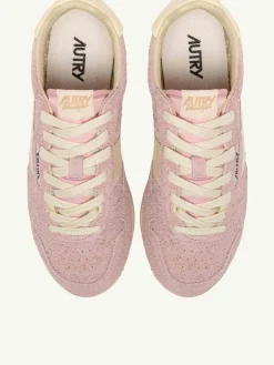 Sneakers Windspin in suede e pelle