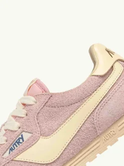 Sneakers Windspin in suede e pelle