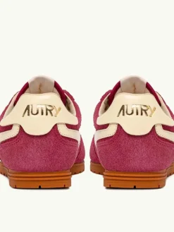 Sneakers Windspin in suede e pelle