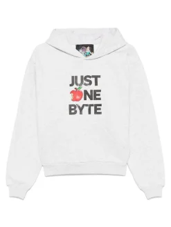 Solo una felpa con cappuccio di cotone byte