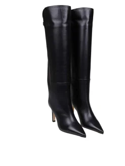 Stivale Alizze Ks 85 In Pelle Colore Nero