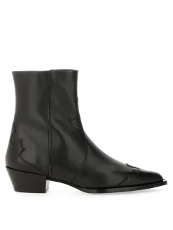 Stivale in pelle