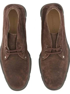 Stivale in pelle scamosciata