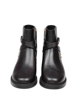Stivaletto Abigail In Pelle Colore Nero