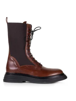 Stivaletto Carol Elastico In Pelle