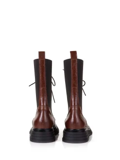 Stivaletto Carol Elastico In Pelle